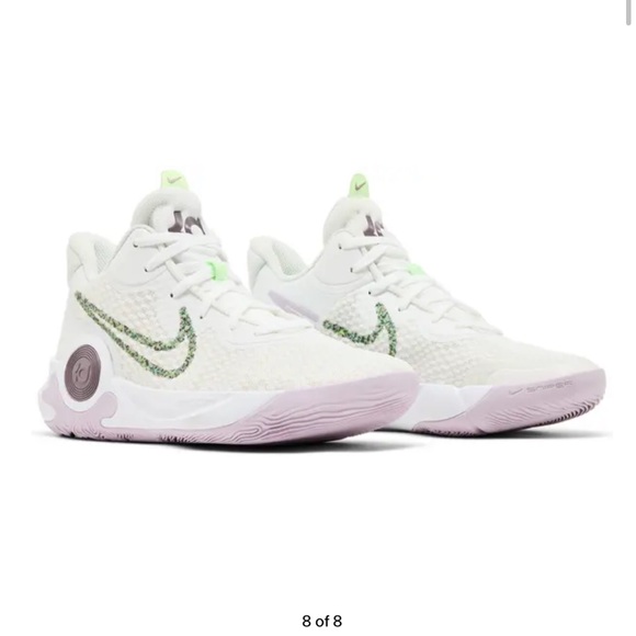 Nike Other - Nike KD Trey 5 IX EP Basketball Shoes White Lime Purple Men’s 8